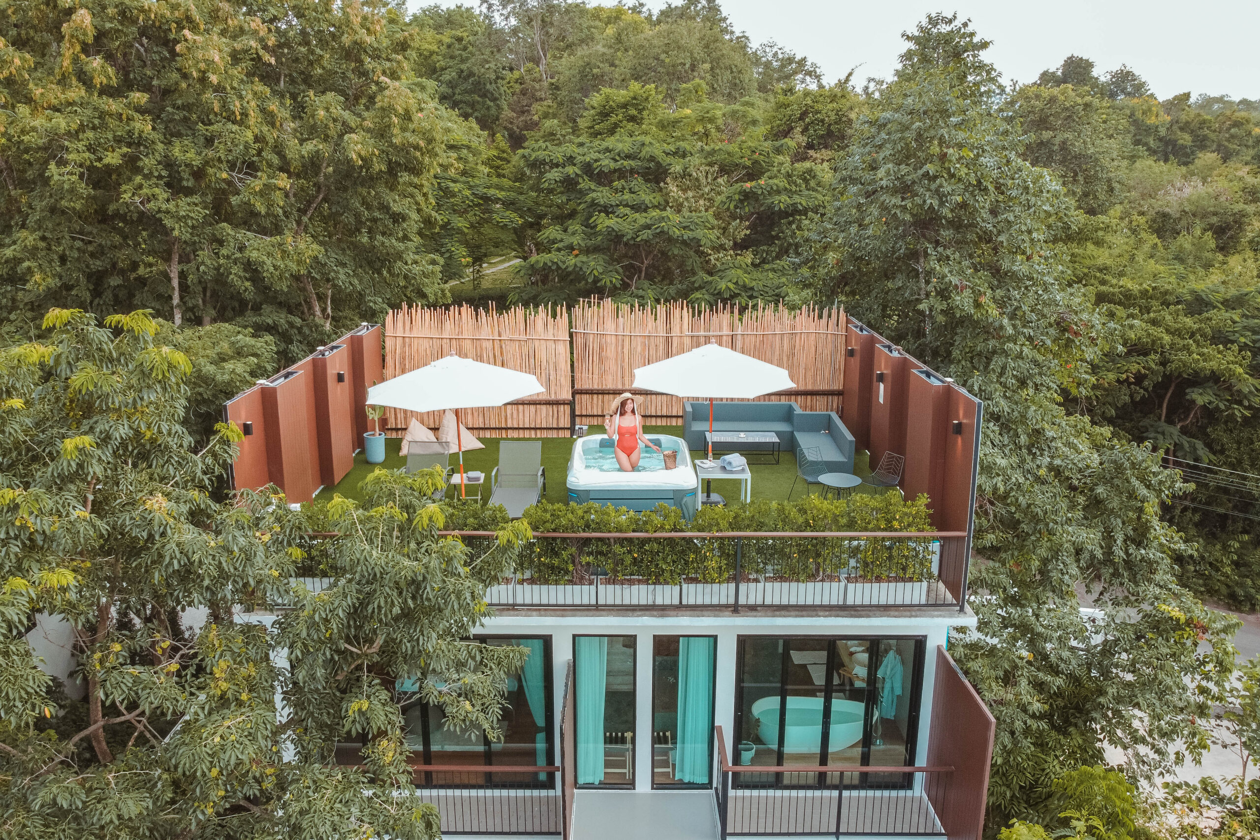 Rooftop at Hillrock Residence