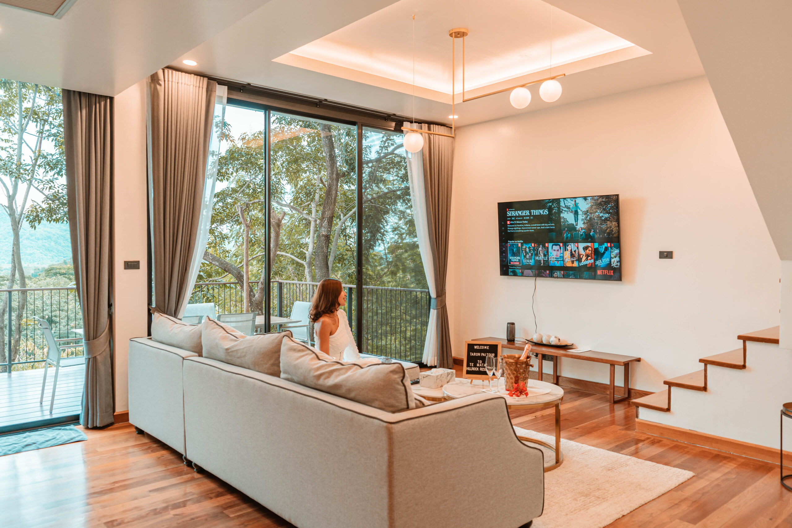 Living Room - Hillrock Residence