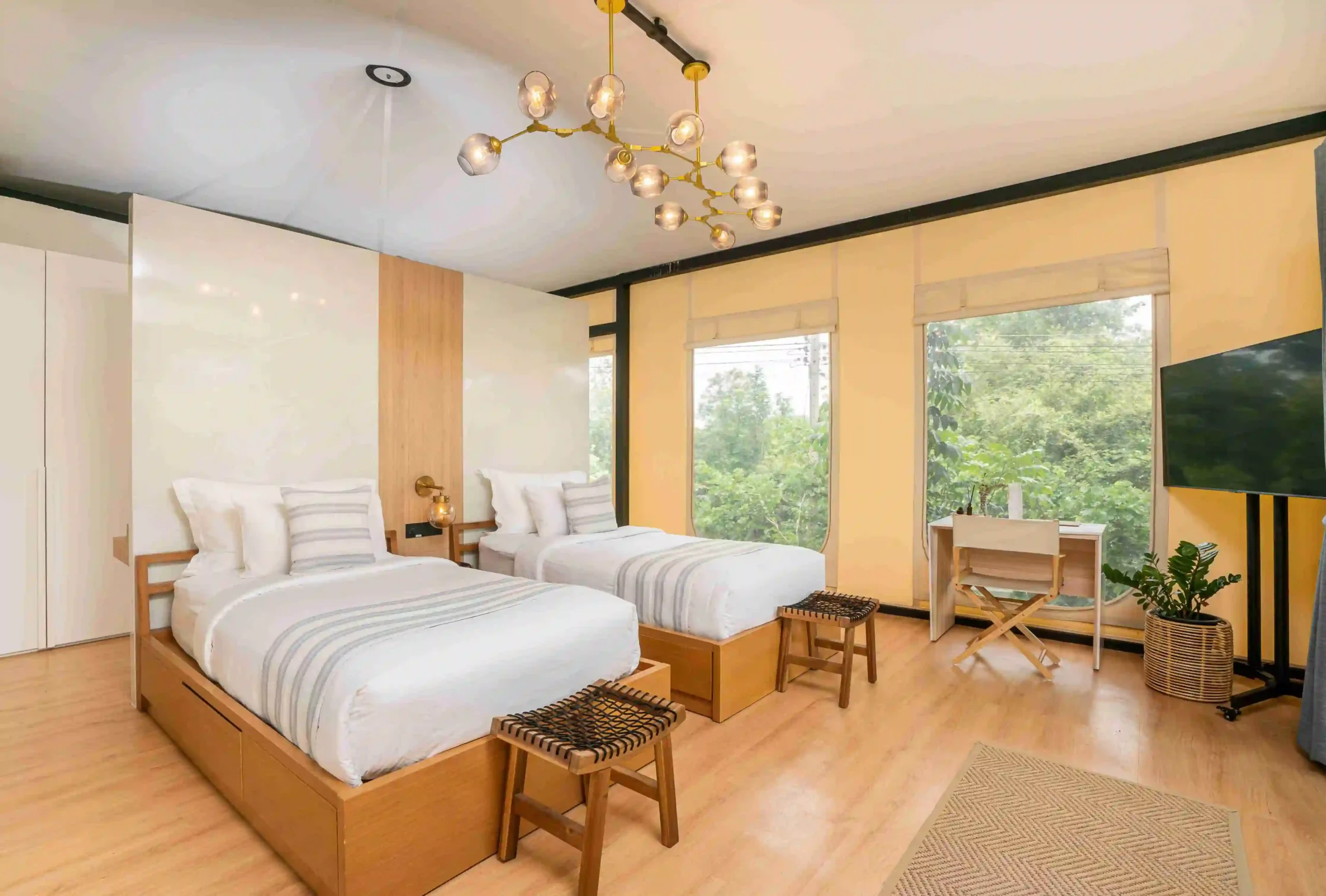 Bedroom at villa Lakeside